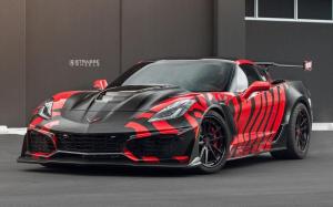 Chevrolet Corvette ZR1 by NUR Performance on Strasse Wheels (SV1 Deep Concave FS) 2019 года